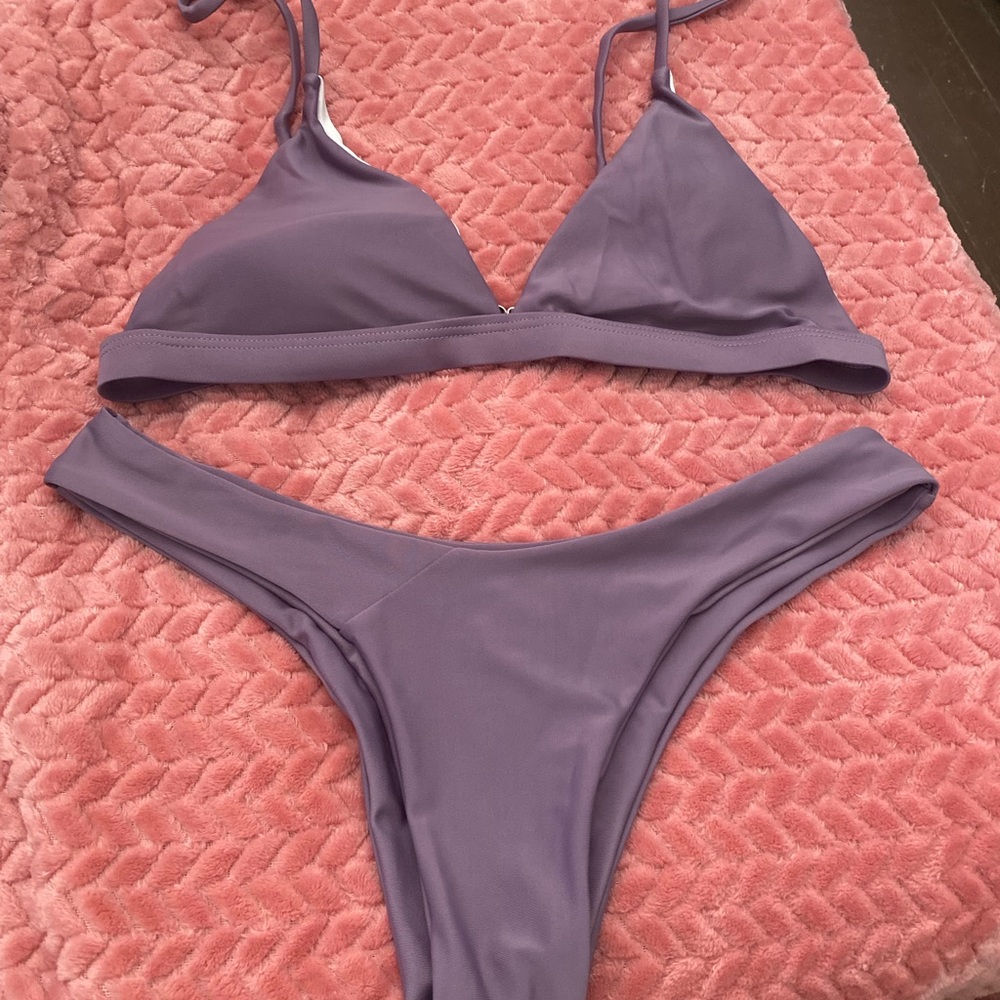 Purple bikini